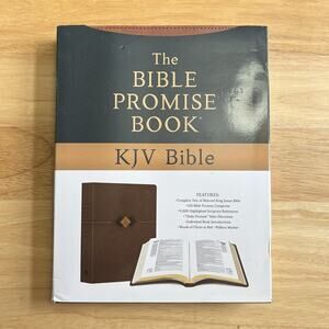The Bible Promise Book KJV Hickory Diamond Cover Mini Devotions Book Intros